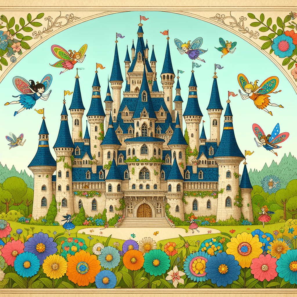 Fantastical Fairy Tales DIY Paint By Numbers