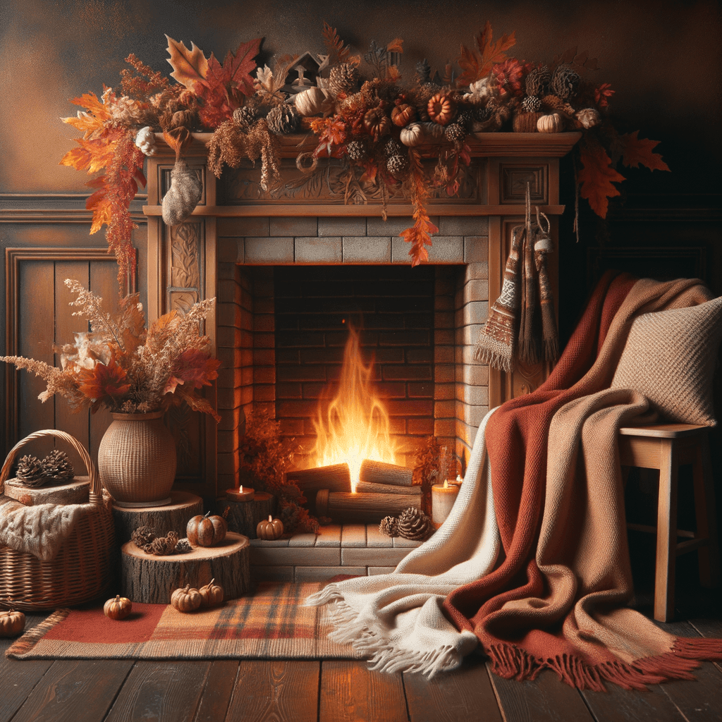 Dancing Flames Of Autumn Paint By Numbers