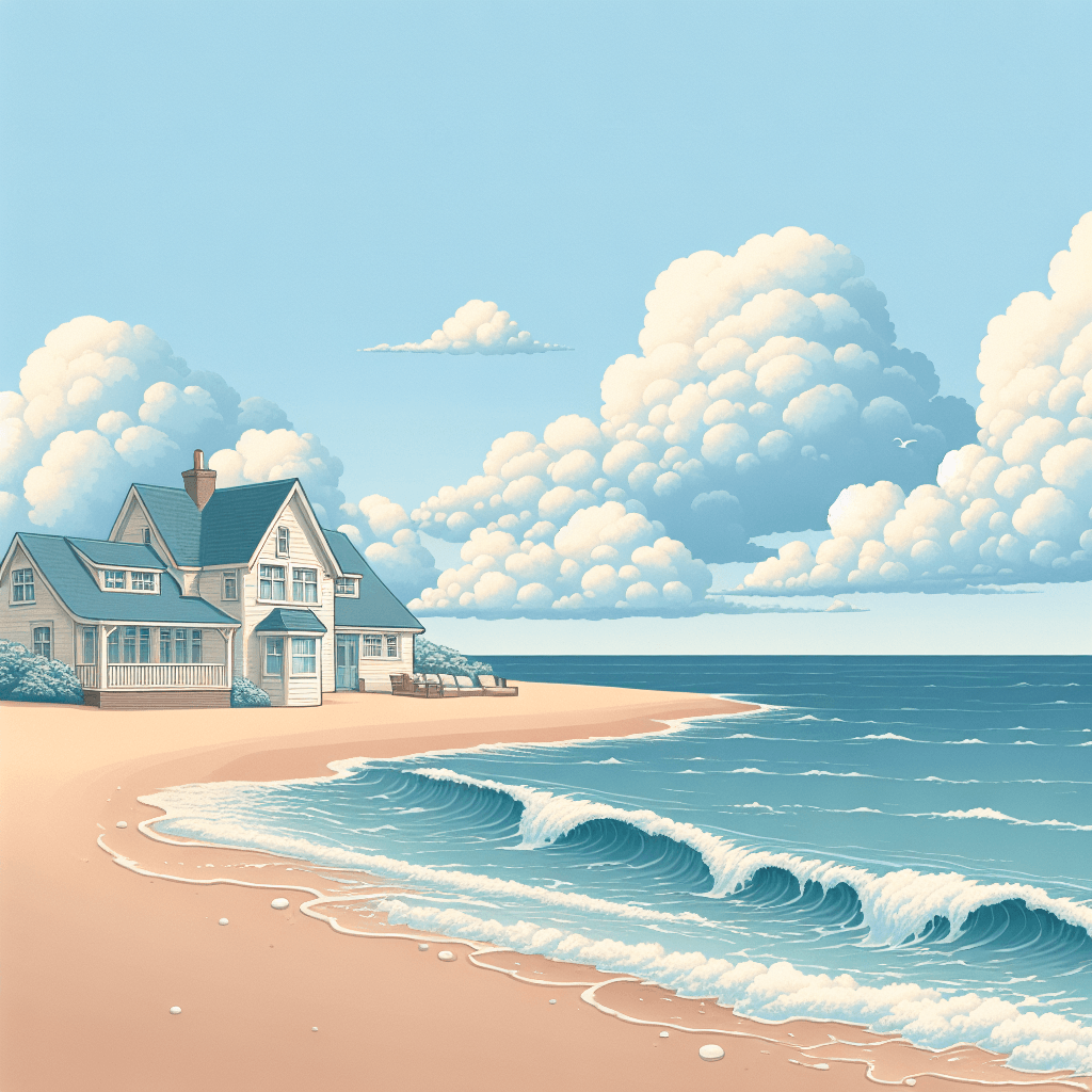 Seaside Cottage Retreat Paint By Numbers Kits