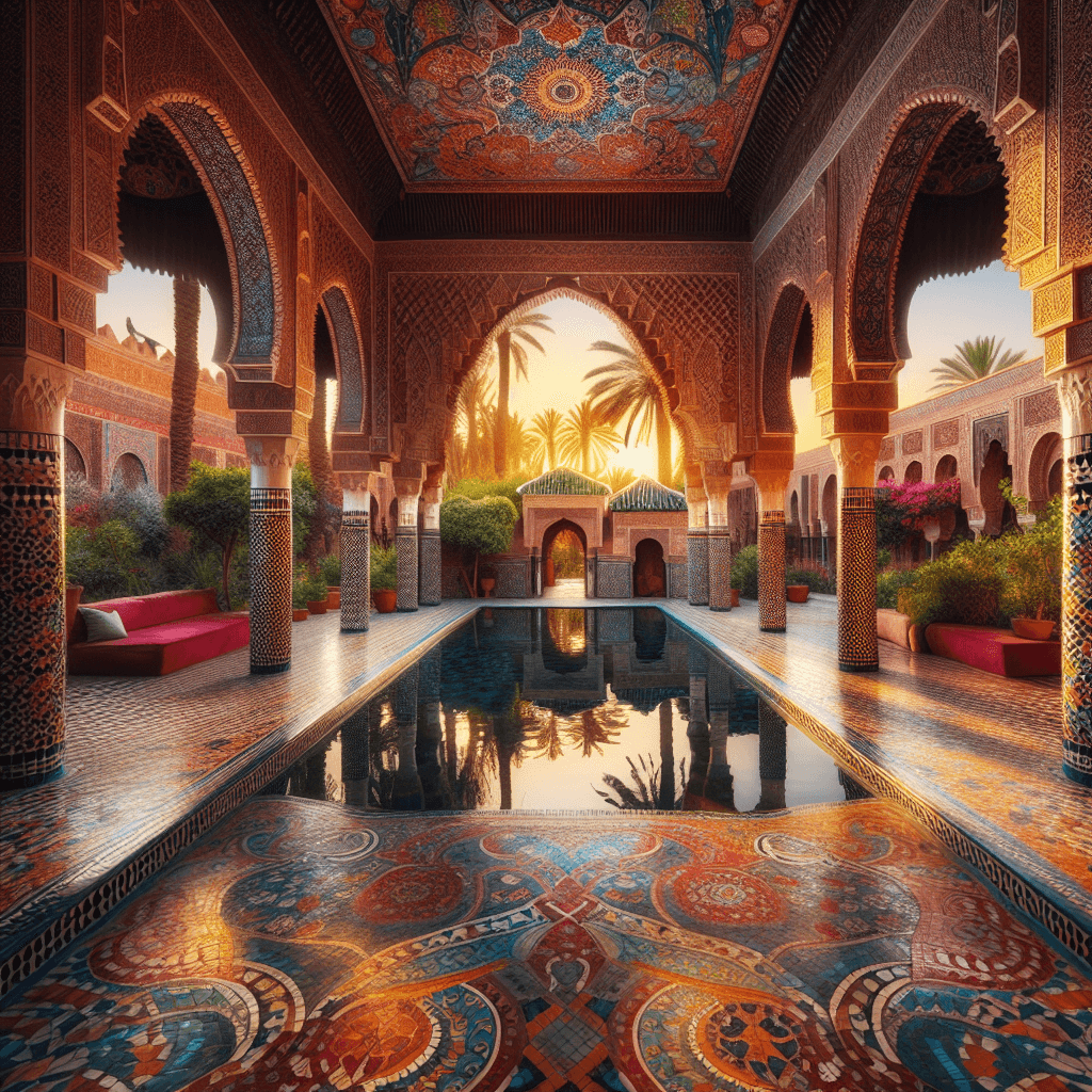 Radiant Moroccan Oasis Paint By Color
