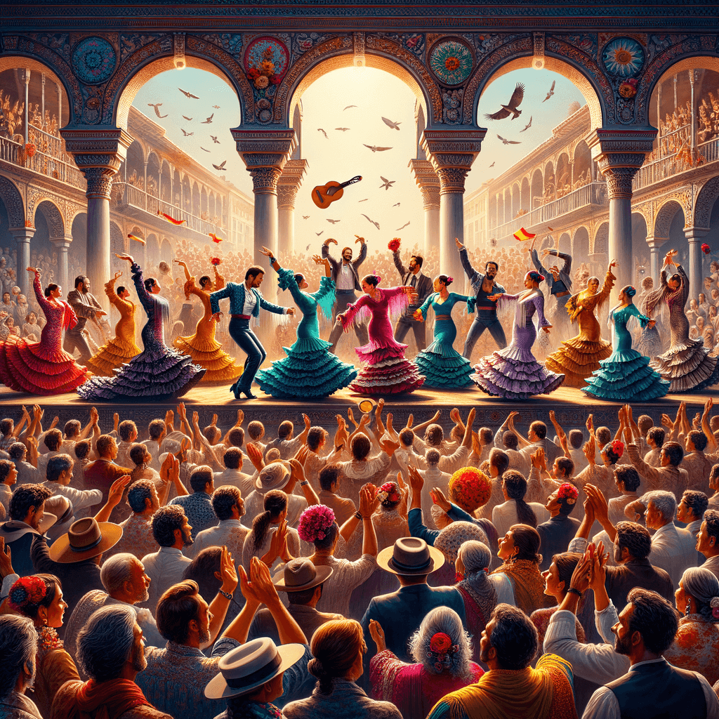 Jerez Flamenco Festival Paint By Color