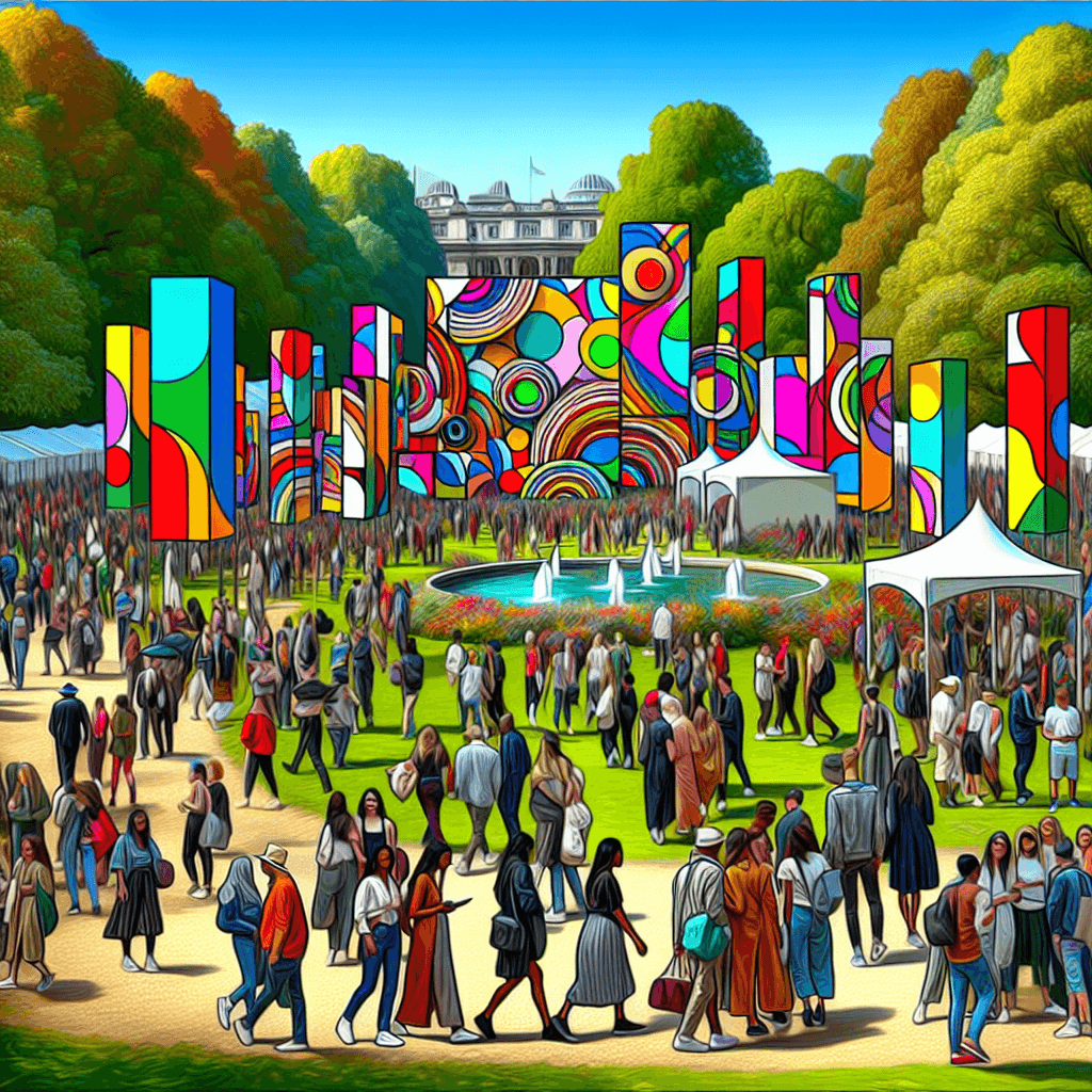 Frieze Art Fair - London, England Painting By Numbers Kit