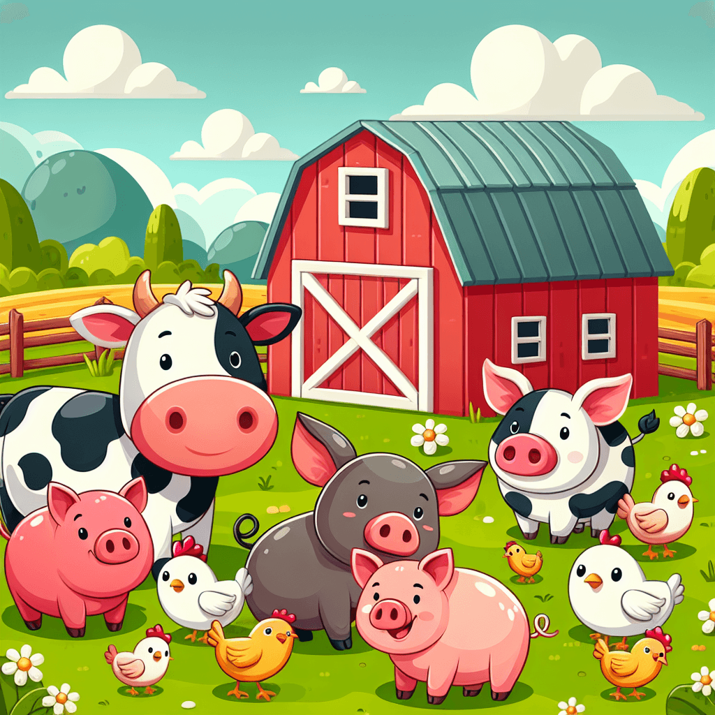 Funny Farm Painting Number Kit