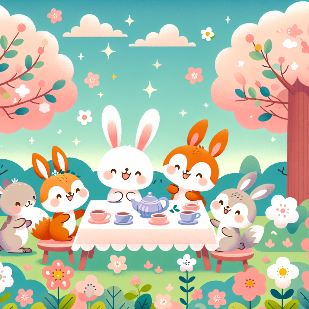 Gorgeous Garden Tea Party Paint By Number