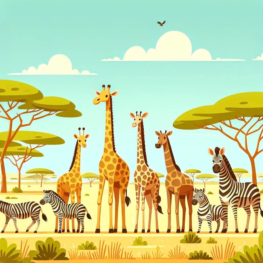 Safari Of Dreams Paint By Color