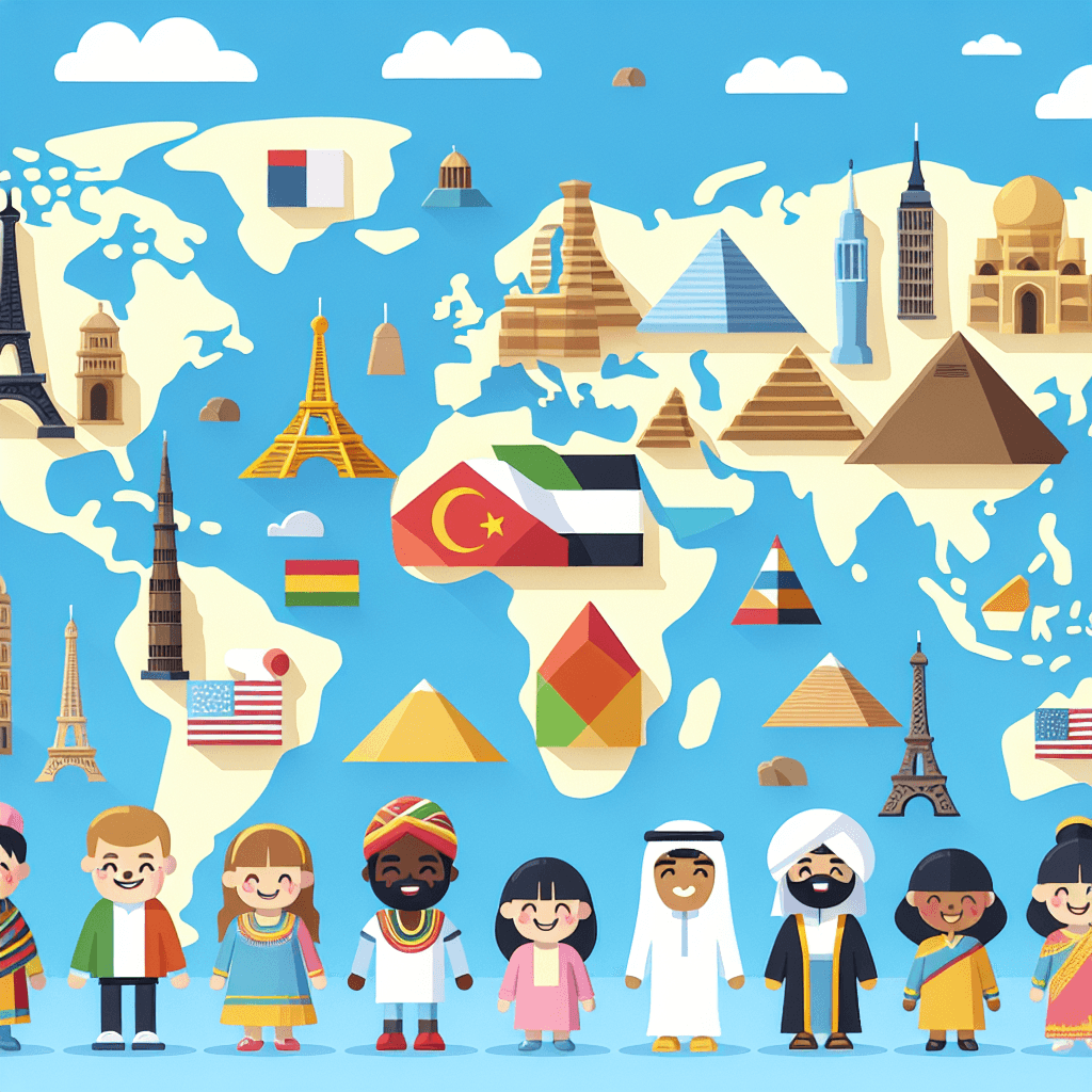 World Traveler Journey Numbered Painting Kits
