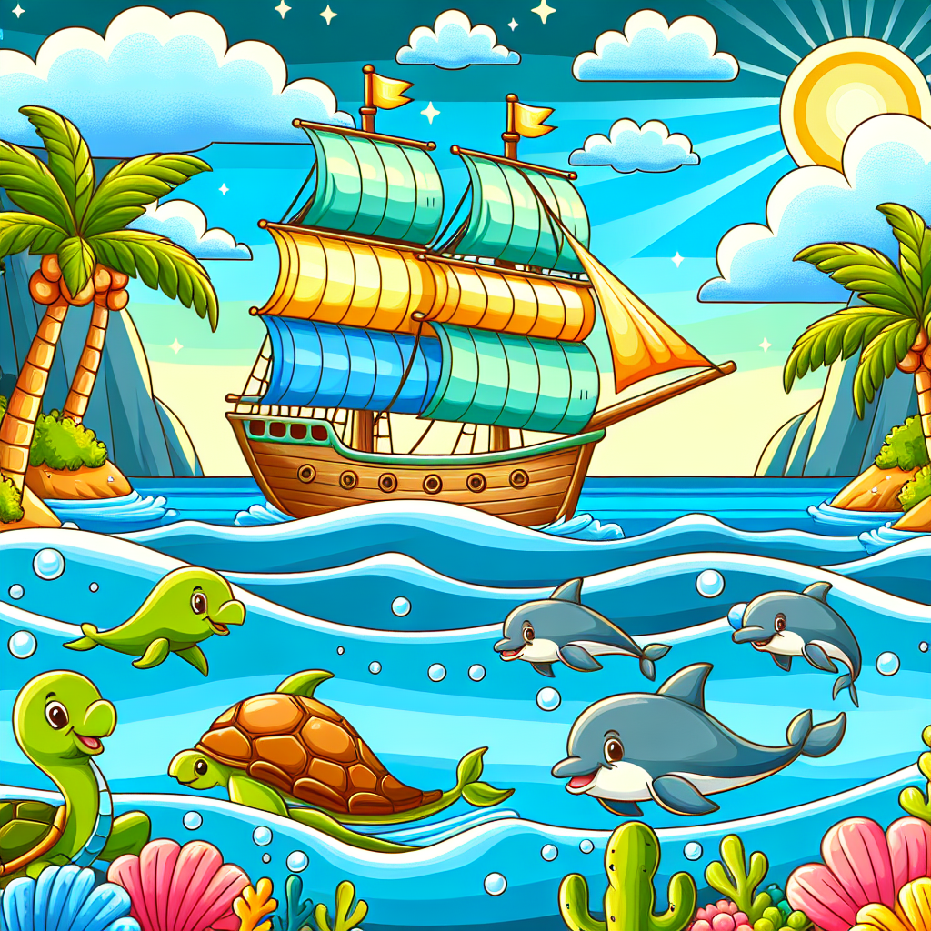 Sailing On Dreamy Seas Paint By Number