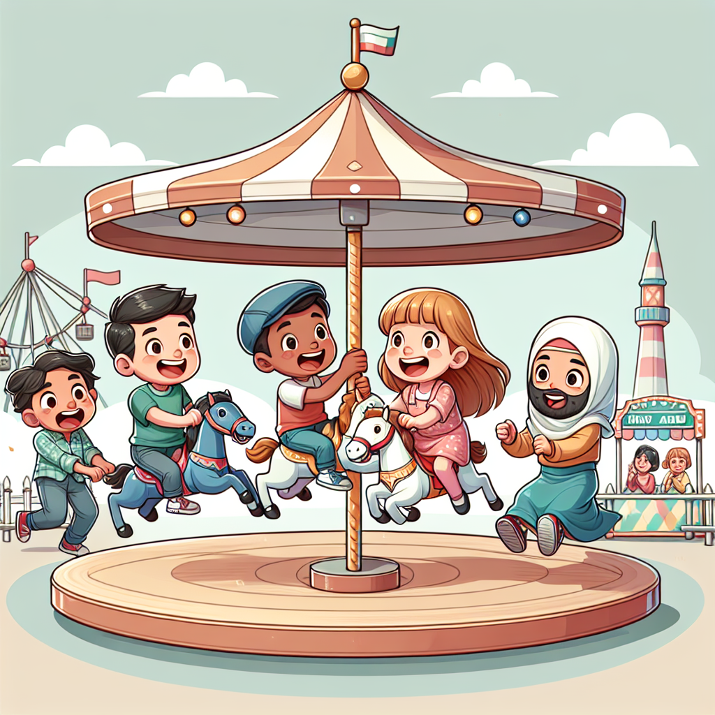 Fanciful Fairground Fun Paint By Number