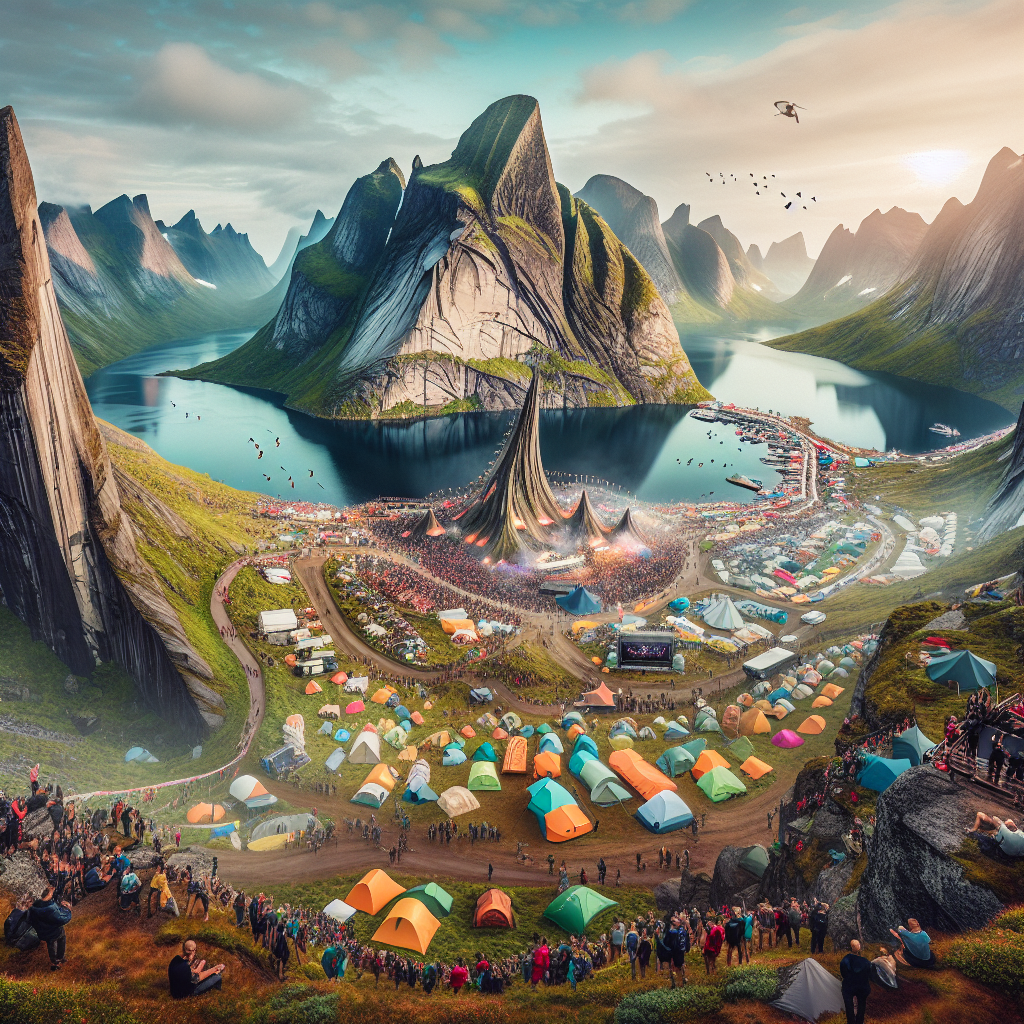 Trolltunga Summer Festival Numbered Painting Kits