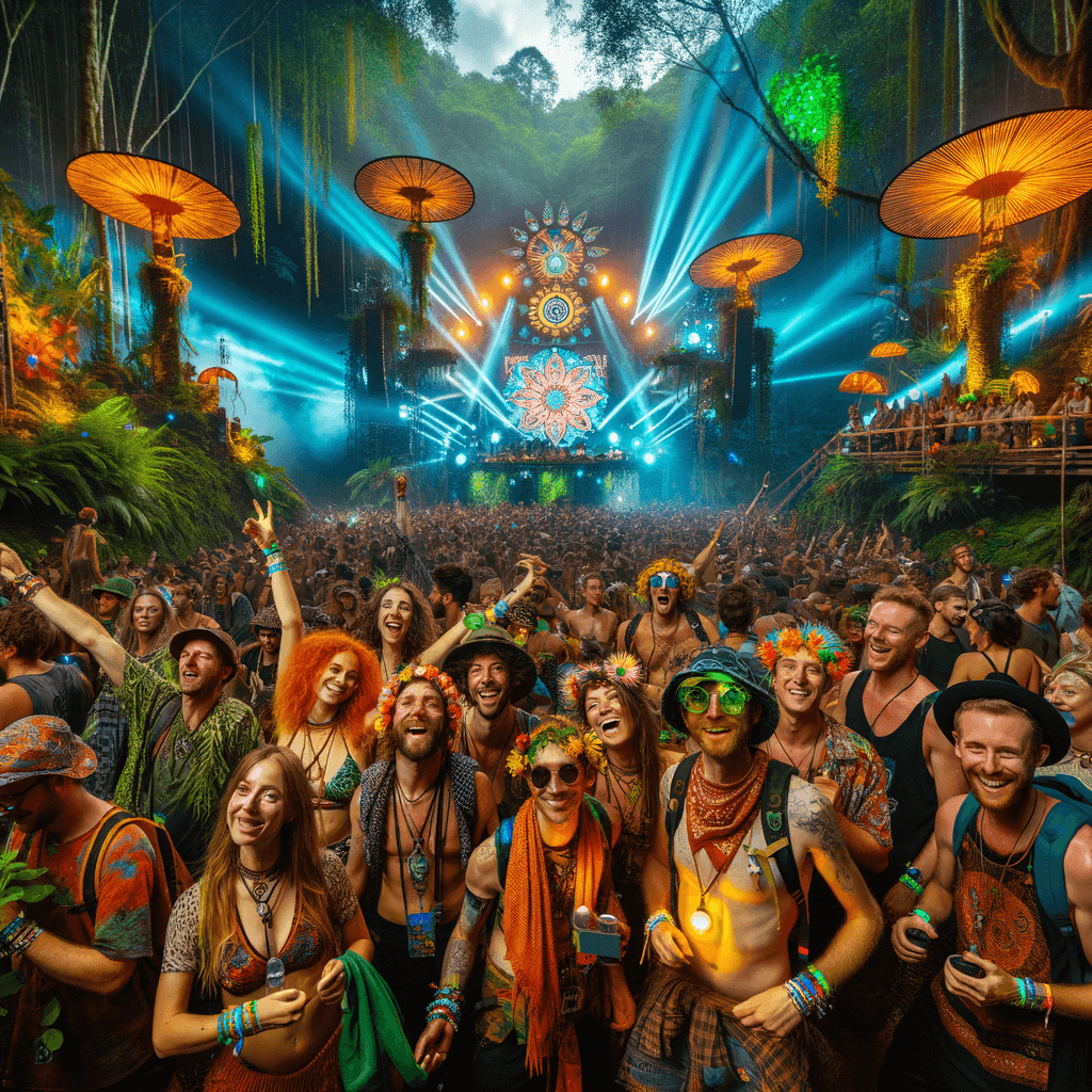 Jungle Party Festival Numbered Painting Kits