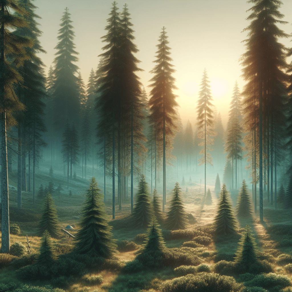 Mystic Northern Forest Numbered Painting Kits