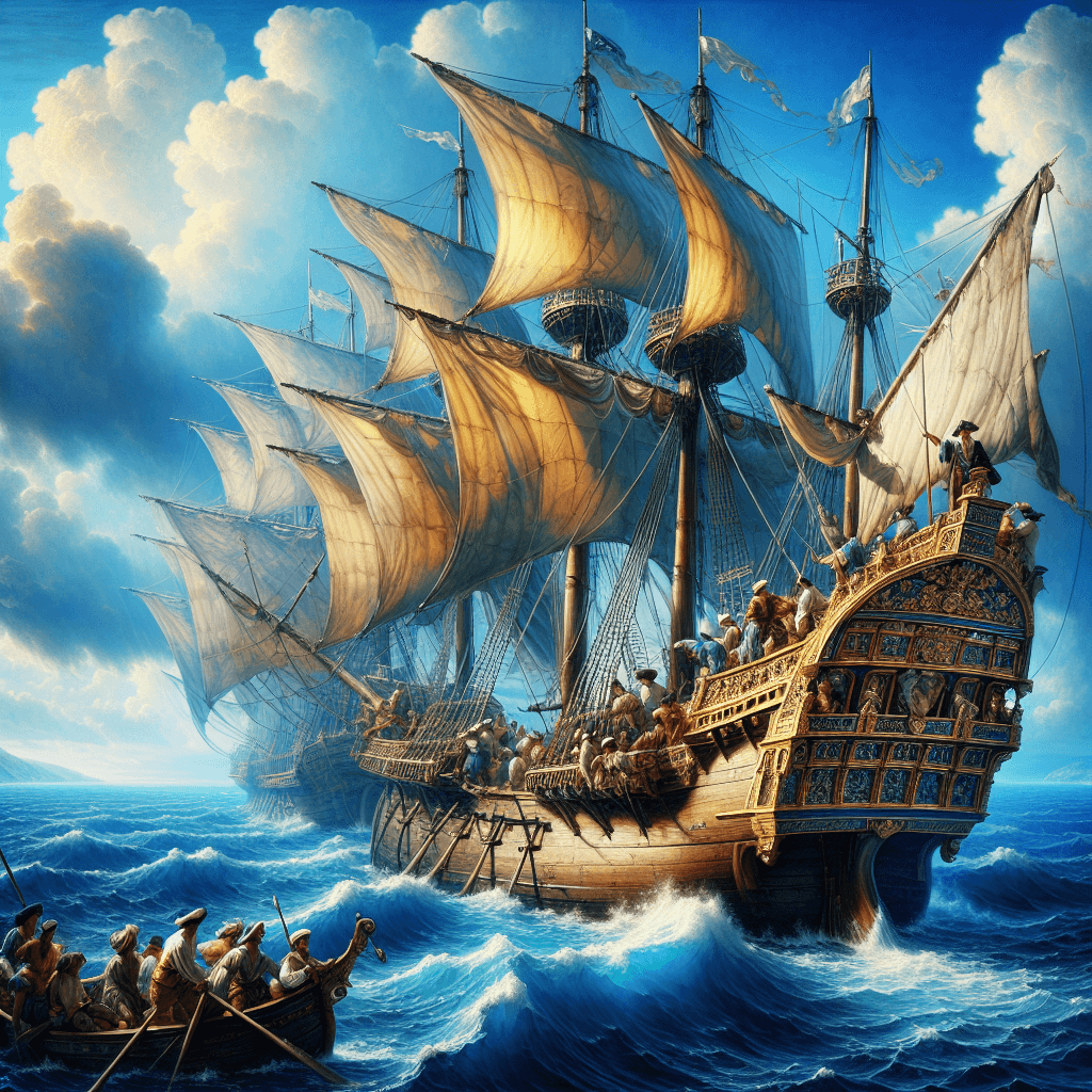 Historic Maritime Expedition DIY Paint By Numbers