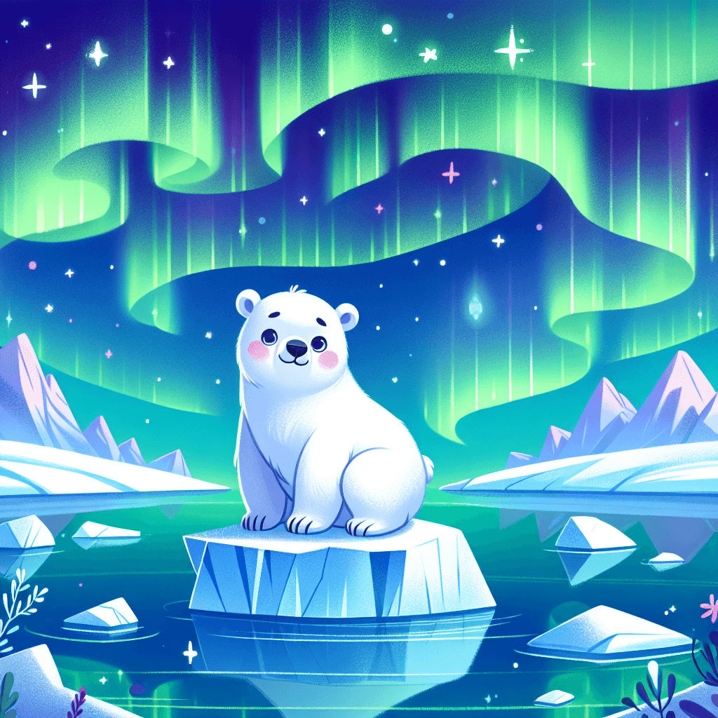 Polar Bear Paradise Paint By Number