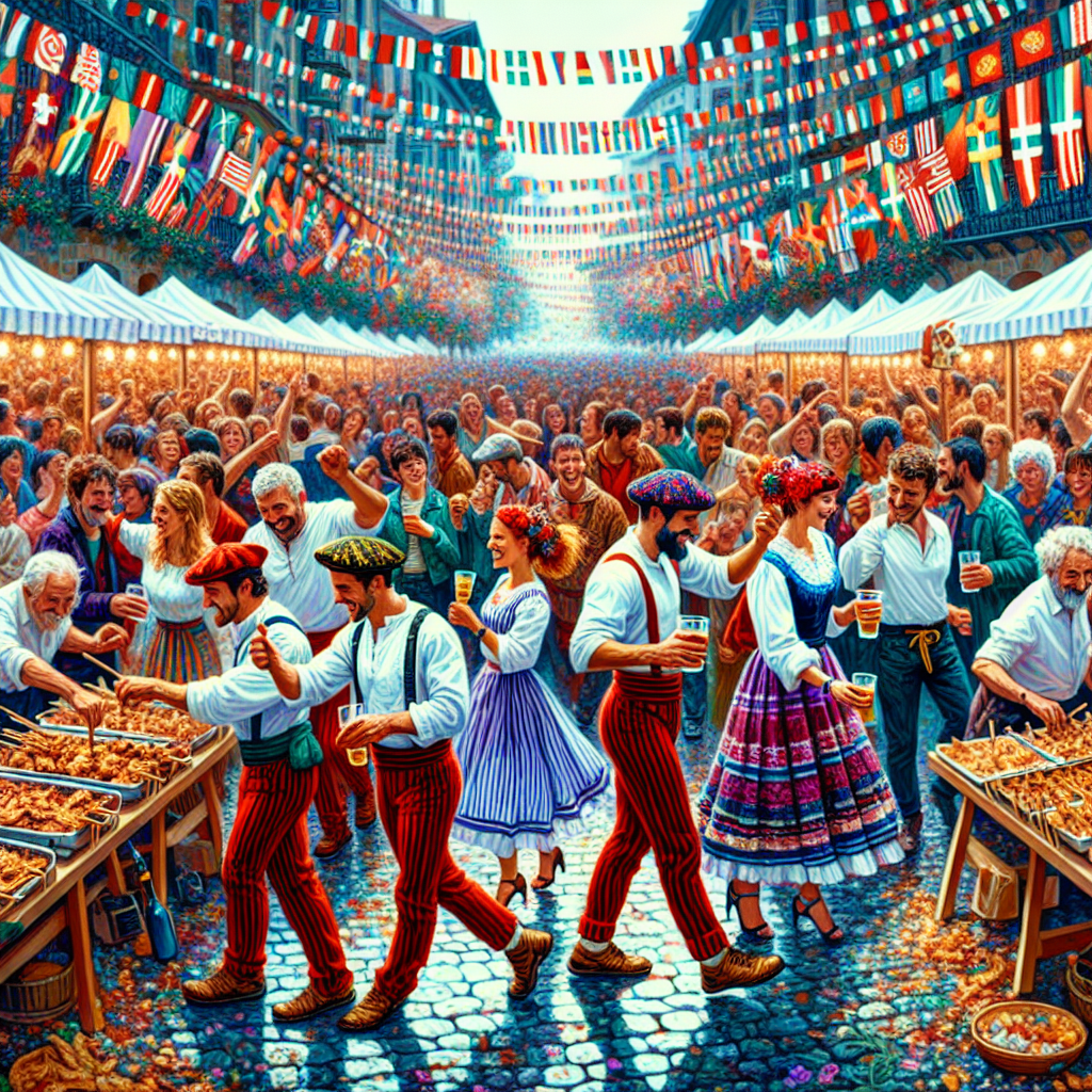 San Sebastián Day Festival Painting By Numbers Kit