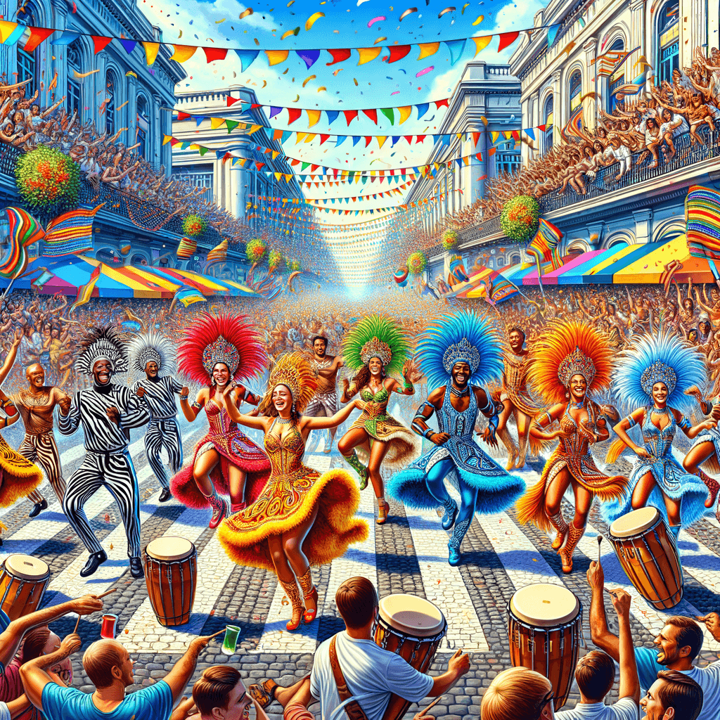 Río Carnival - Montevideo Painting By Numbers Kit