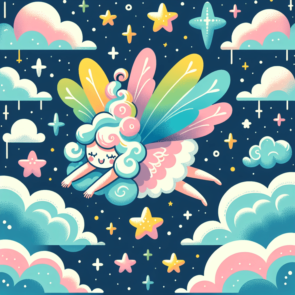 Whimsical Cloud Fairy Paint By Numbers Kits