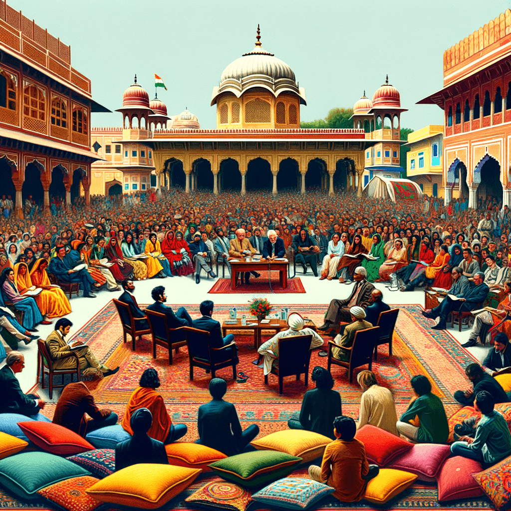 The Jaipur Literature Festival Paint By Number