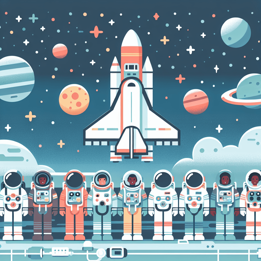 Outer Space Rescue Mission DIY Paint By Numbers