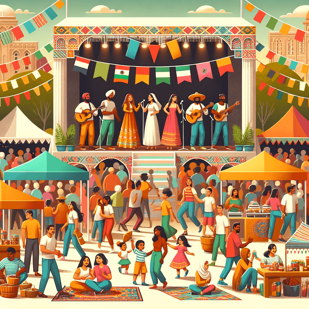 FolkFest - Canada Paint By Number