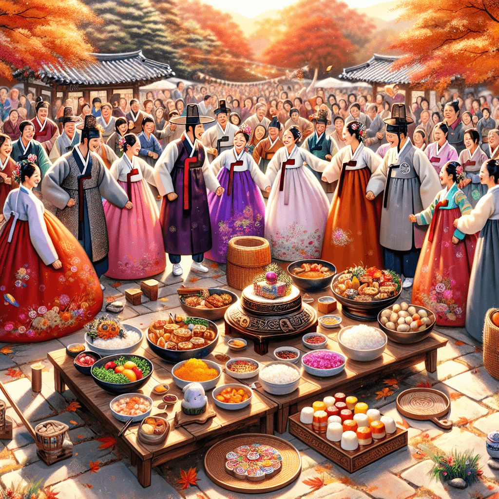 Chuseok Festival - South Korea Paint By Numbers