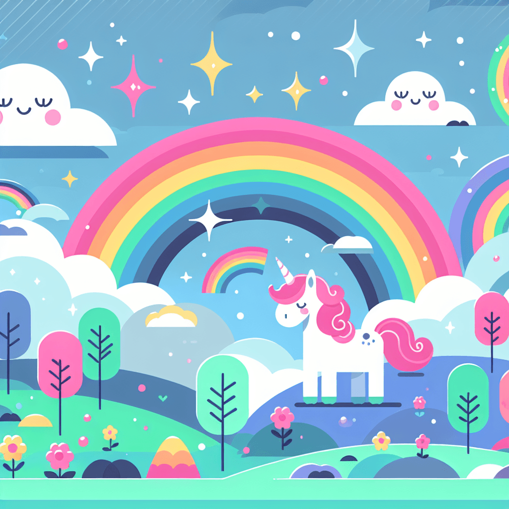 Rainbow Fantasy Adventure Paint By Number
