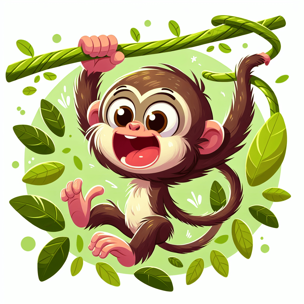 Vivacious Vervet Monkey Painting Number Kit