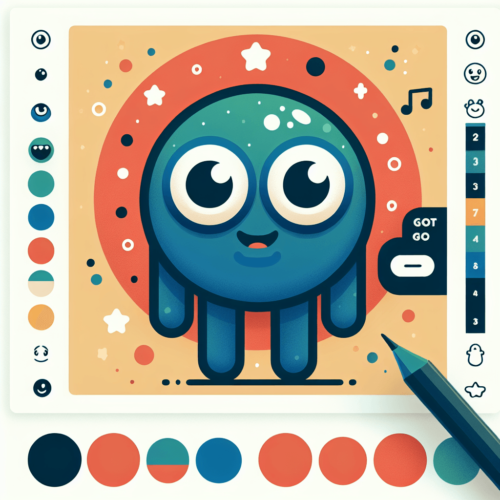 Silly Little Monster Paint By Numbers Kits