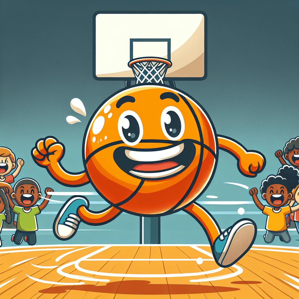 Bouncing Basketball Paint By Numbers