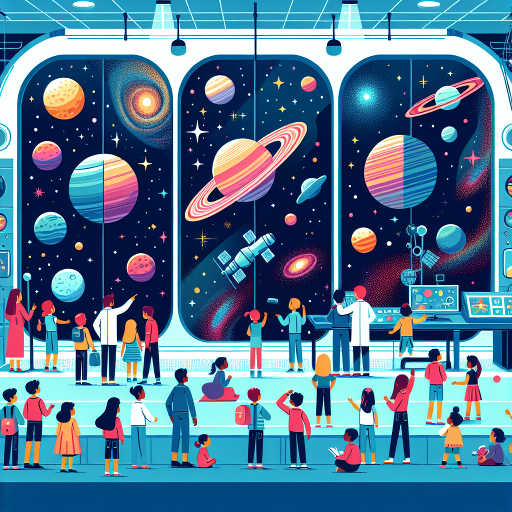 Space Station Adventures Paint By Numbers Art