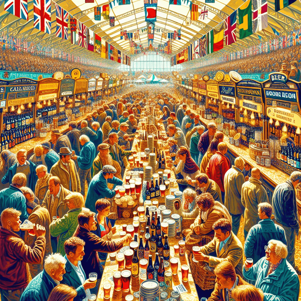 The Great British Beer Festival - UK Numbered Painting Kits
