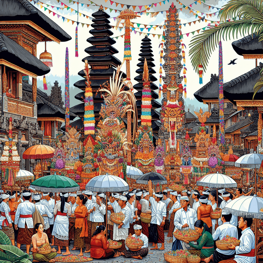 Galungan - Indonesia Painting By Numbers Kit