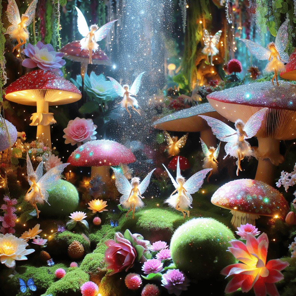 Whimsical Fairy Realm Paint By Numbers Kits