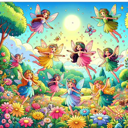 Adventurous Fairy Quest Paint By Numbers Kits