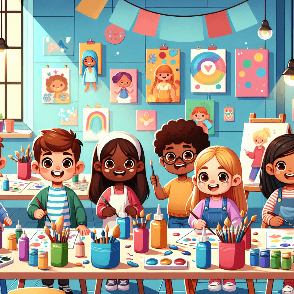 Colorful Craft Corner Painting By Numbers Kit