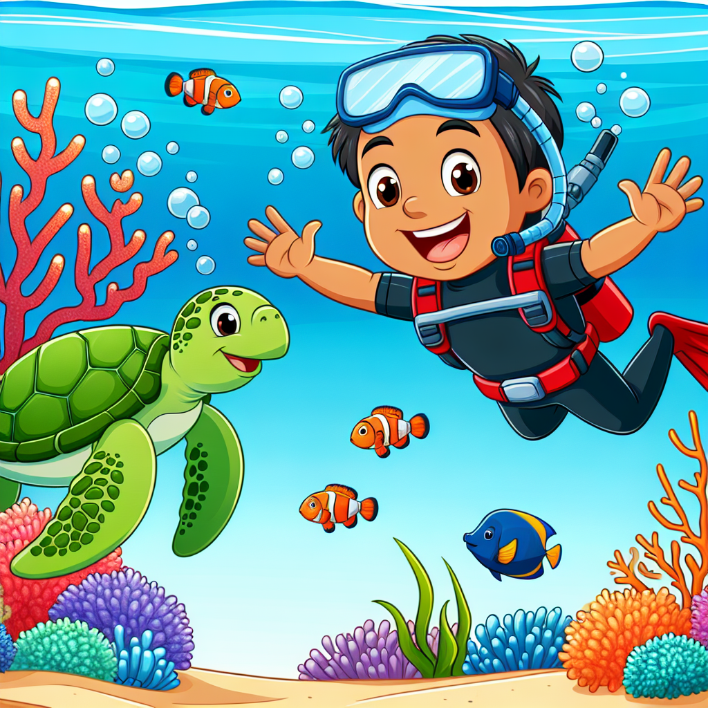 Ocean Wonders Dive Painting By Numbers Kit