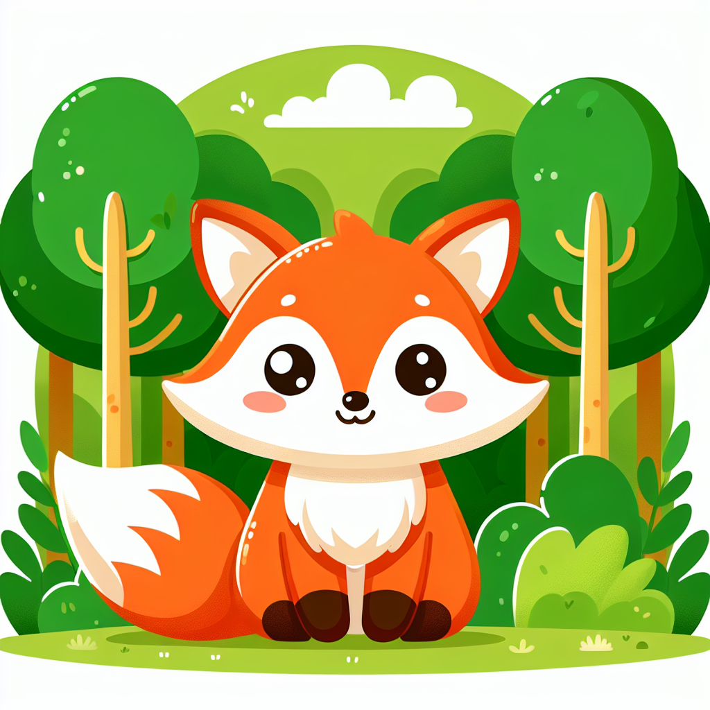 Furry Fox Numbered Painting Kits