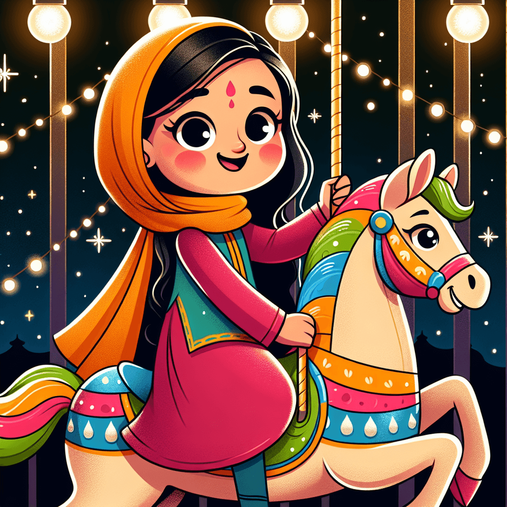 Starlight Carousel Magic Numbered Painting Kits
