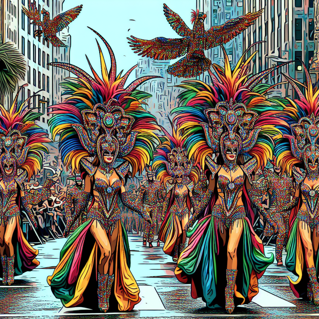 Jember Fashion Carnaval - Jember, Indonesia Painting Number Kit