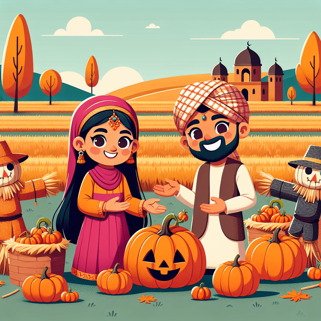 Harvest Festival Frolic Painting Number Kit