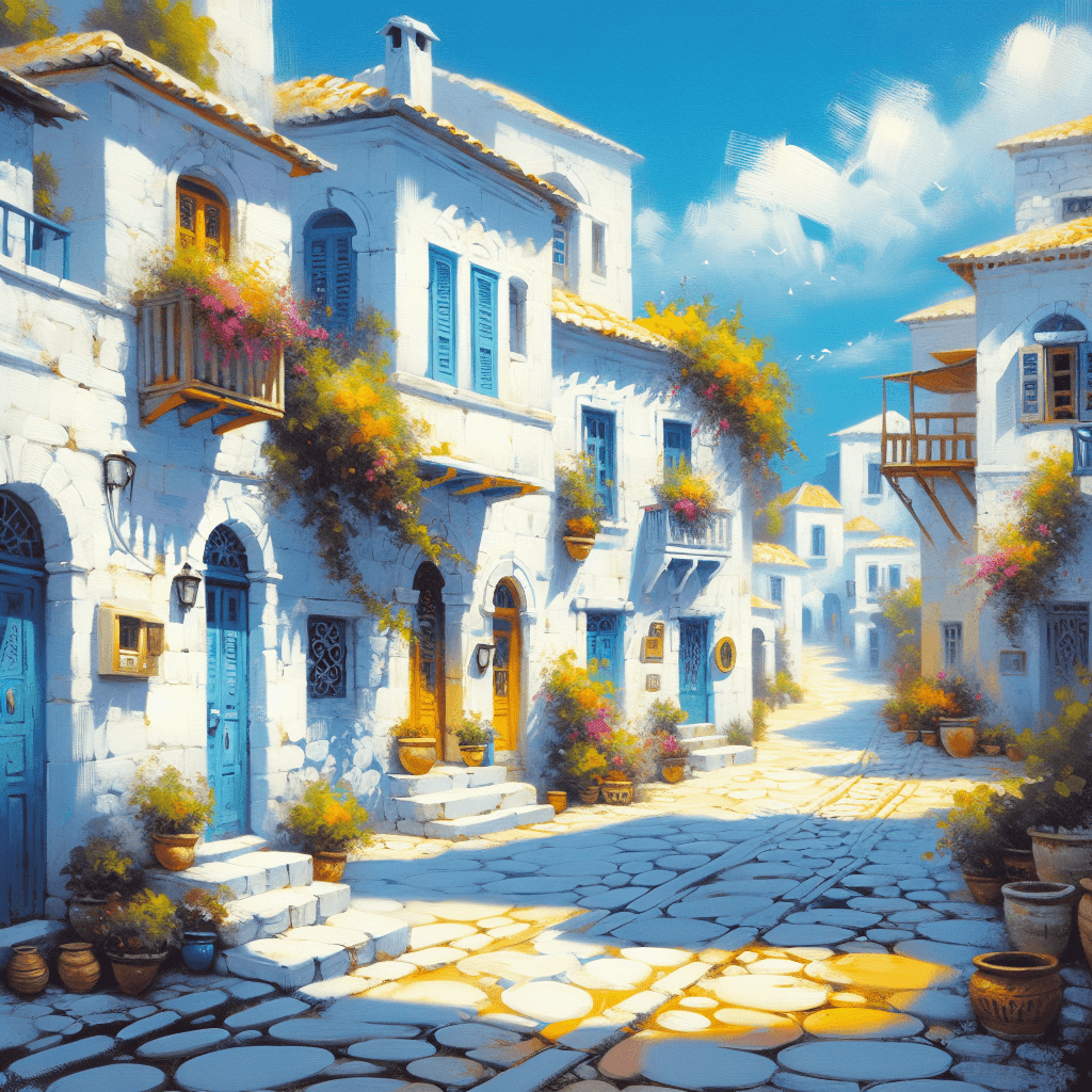 Mediterranean Dream Paint By Numbers Kits