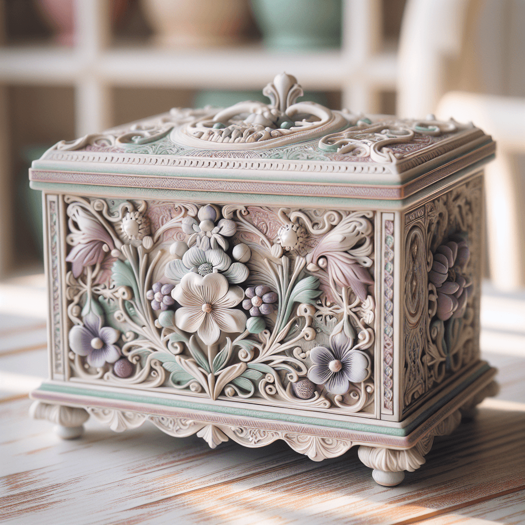 Vintage Music Box Paint By Numbers Kits