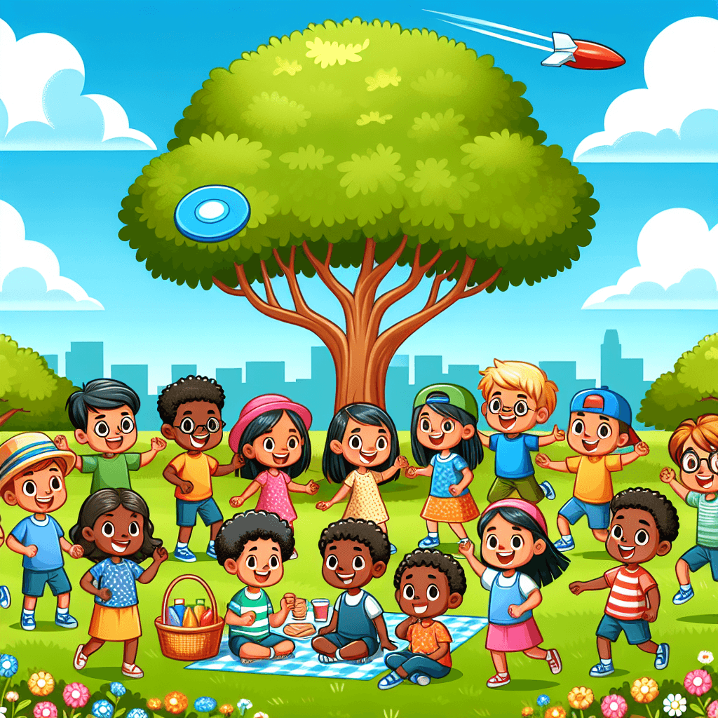 Sunny Days At The Park Numbered Painting Kits