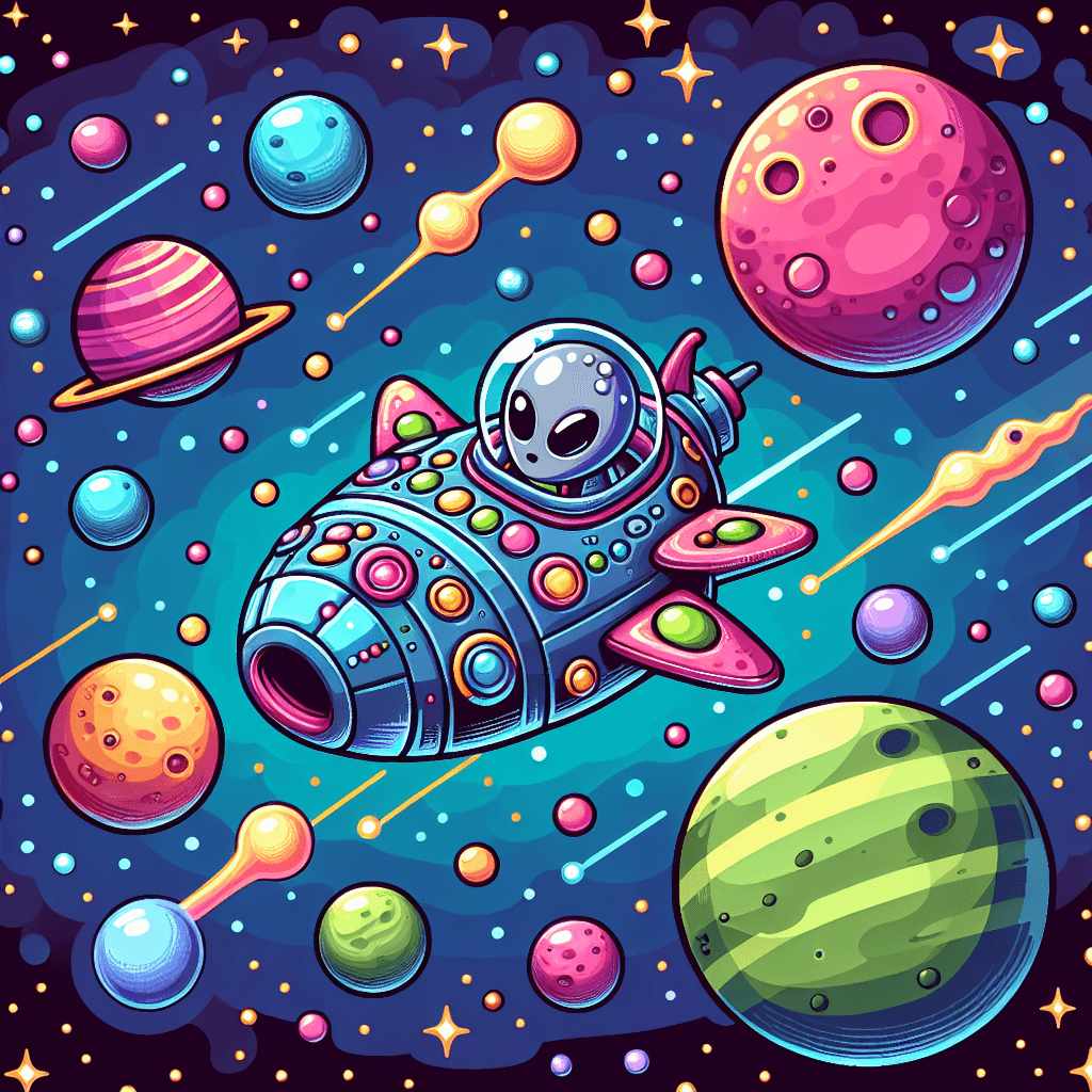 Galactic Frontier Mission Paint By Number