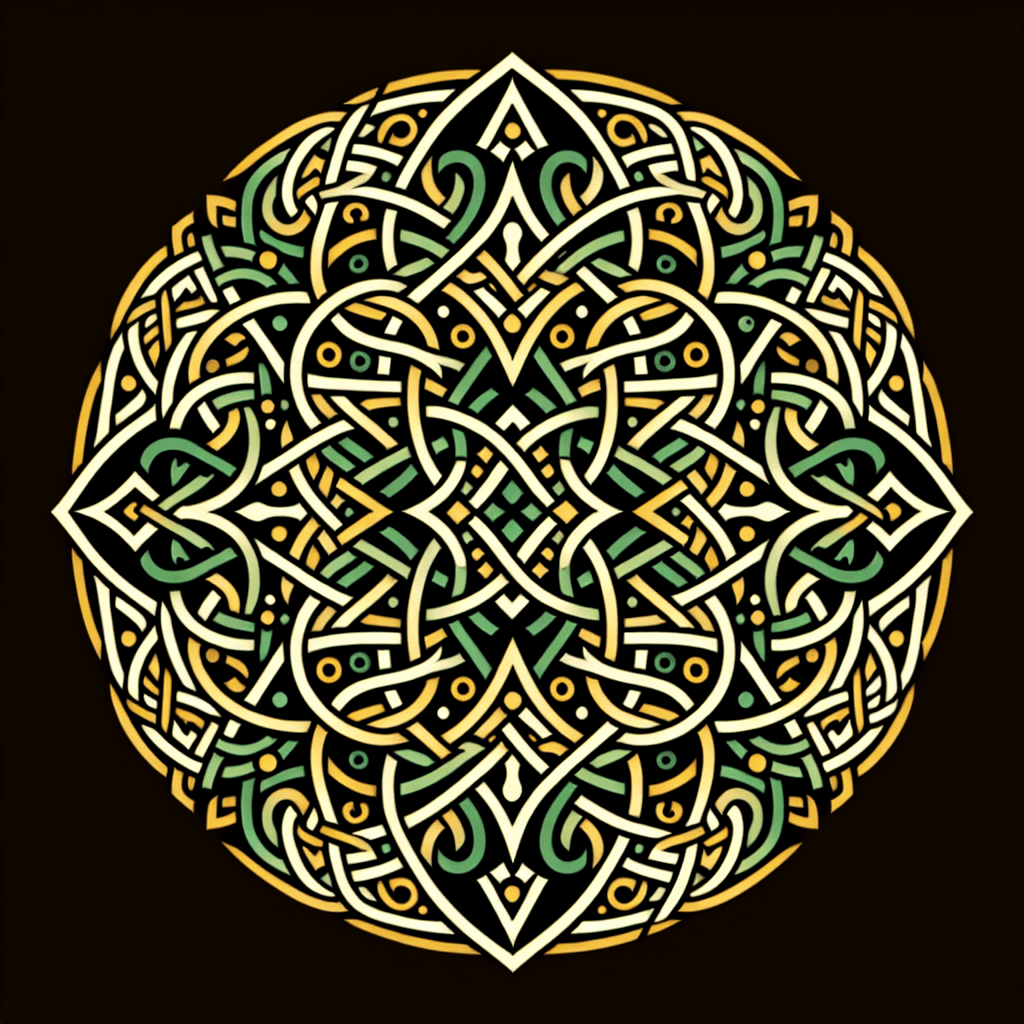 Celtic Knot Mystery Numbered Painting Kits