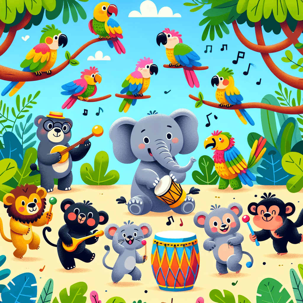 Jungle Jubilee Painting Number Kit