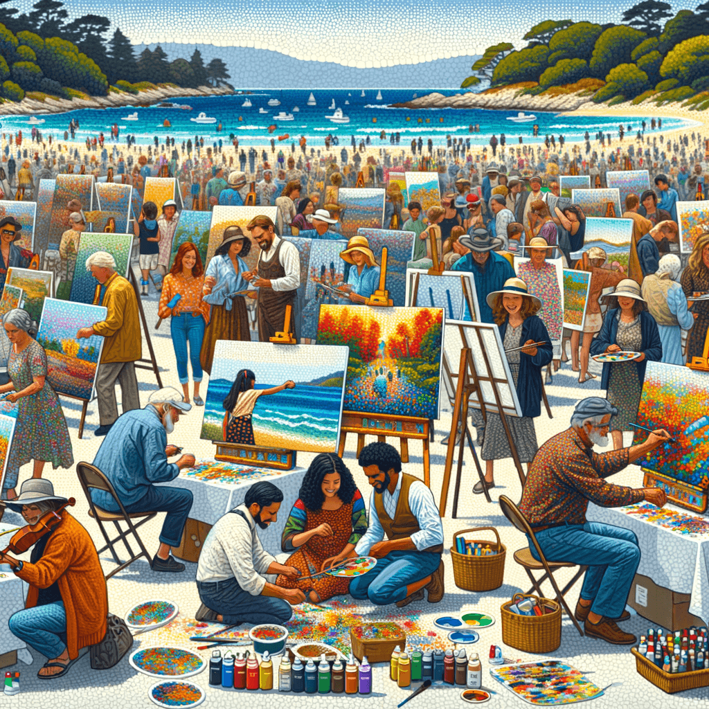 The Festival Of Arts Paint By Number