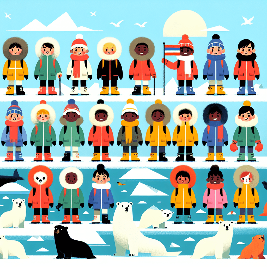 Artic Polar Adventure Numbered Painting Kits