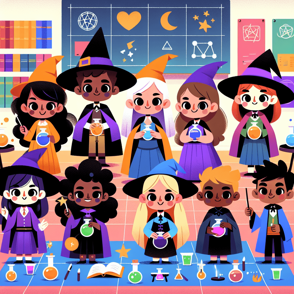 Magic School Wizardry Paint By Numbers Art