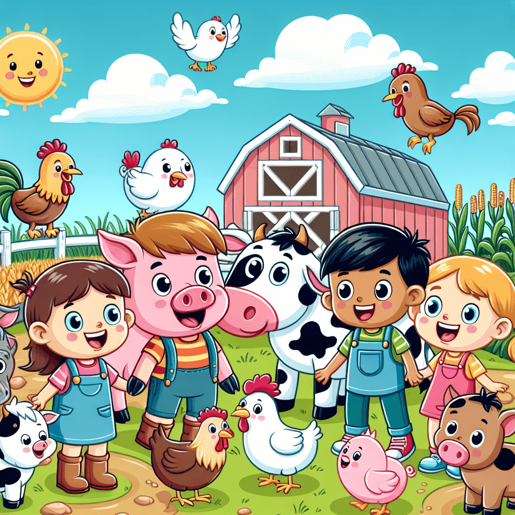 Adventurous Farm Friends DIY Paint By Numbers