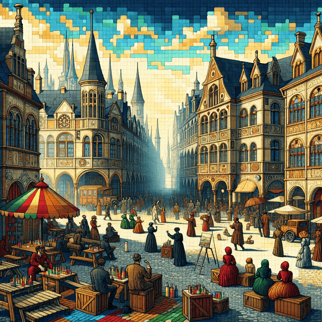 Galway International Arts Festival - Galway, Ireland DIY Paint By Numbers